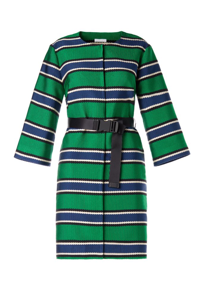COAT WITH STRIPES - PLUTONED430307